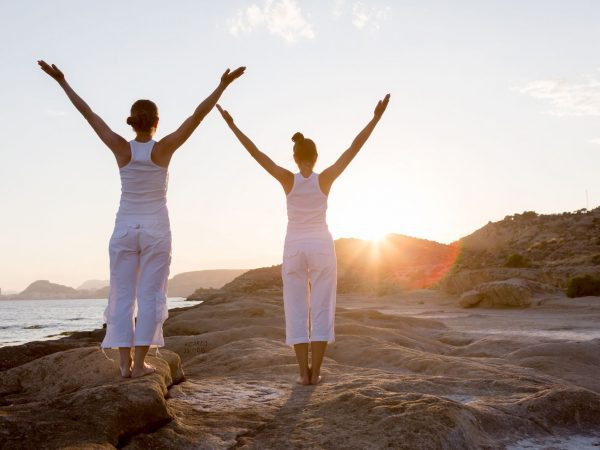 Yoga voor nek en schouders